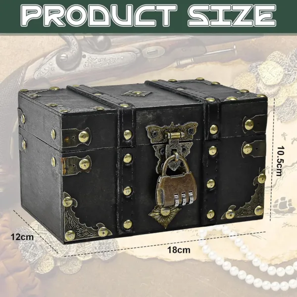 wooden treasure chest lock 2