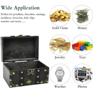 wooden treasure chest lock 5