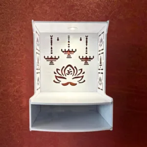 wooden wall temple led 4