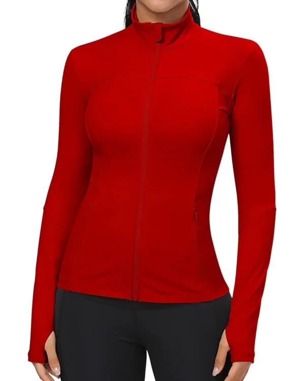 workout jacket women zip 2