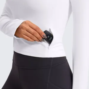 workout shirts zip 4