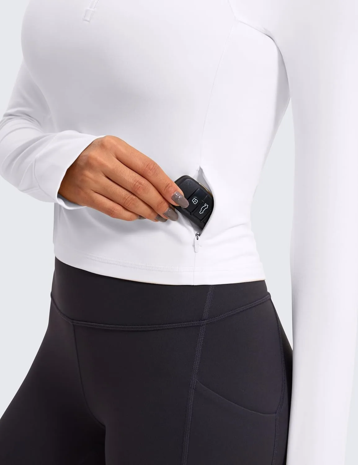 workout shirts zip 4