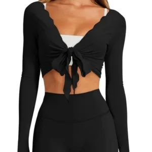 wrap top cropped shrug 1