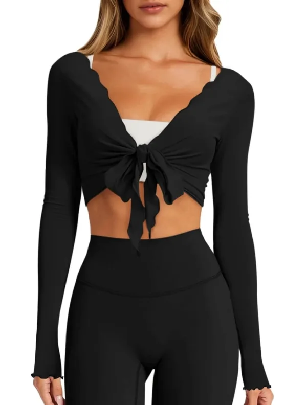 wrap top cropped shrug 1