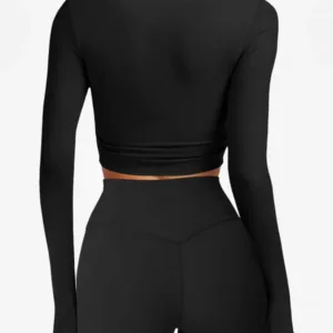 wrap top cropped shrug 3