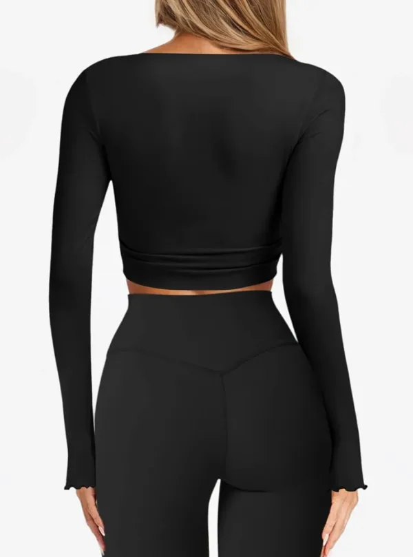 wrap top cropped shrug 3