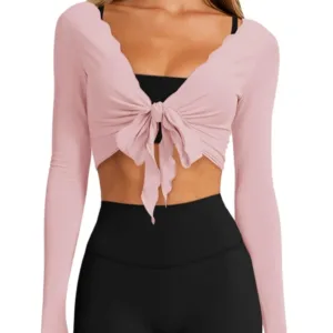 wrap top cropped shrug 6