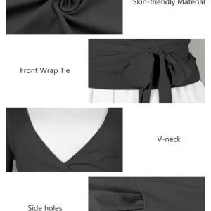 wrap top long sleeve 4