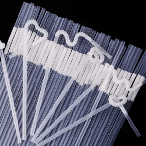wrapped clear plastic straws 4