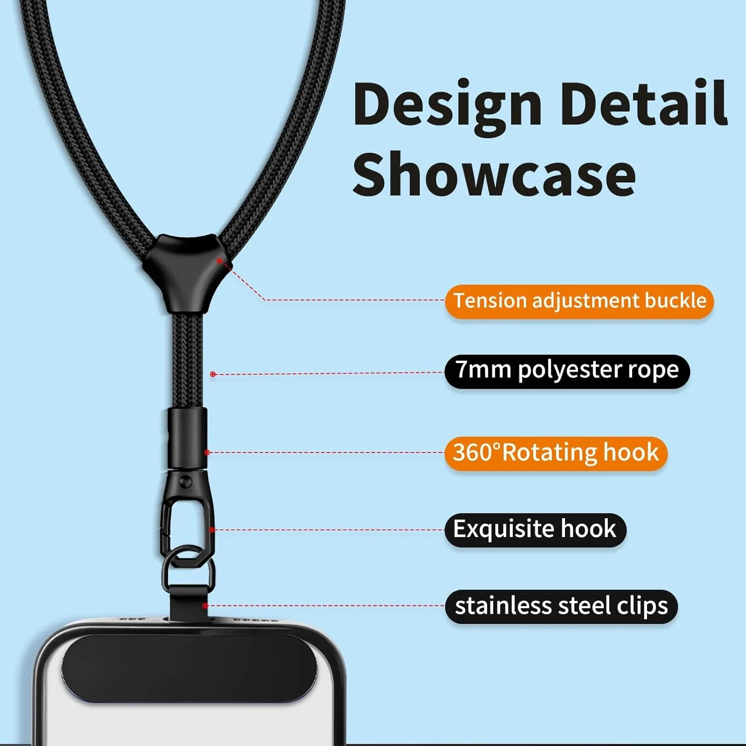 wrist strap lanyard phone 4