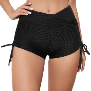 yoga shorts drawstring 1