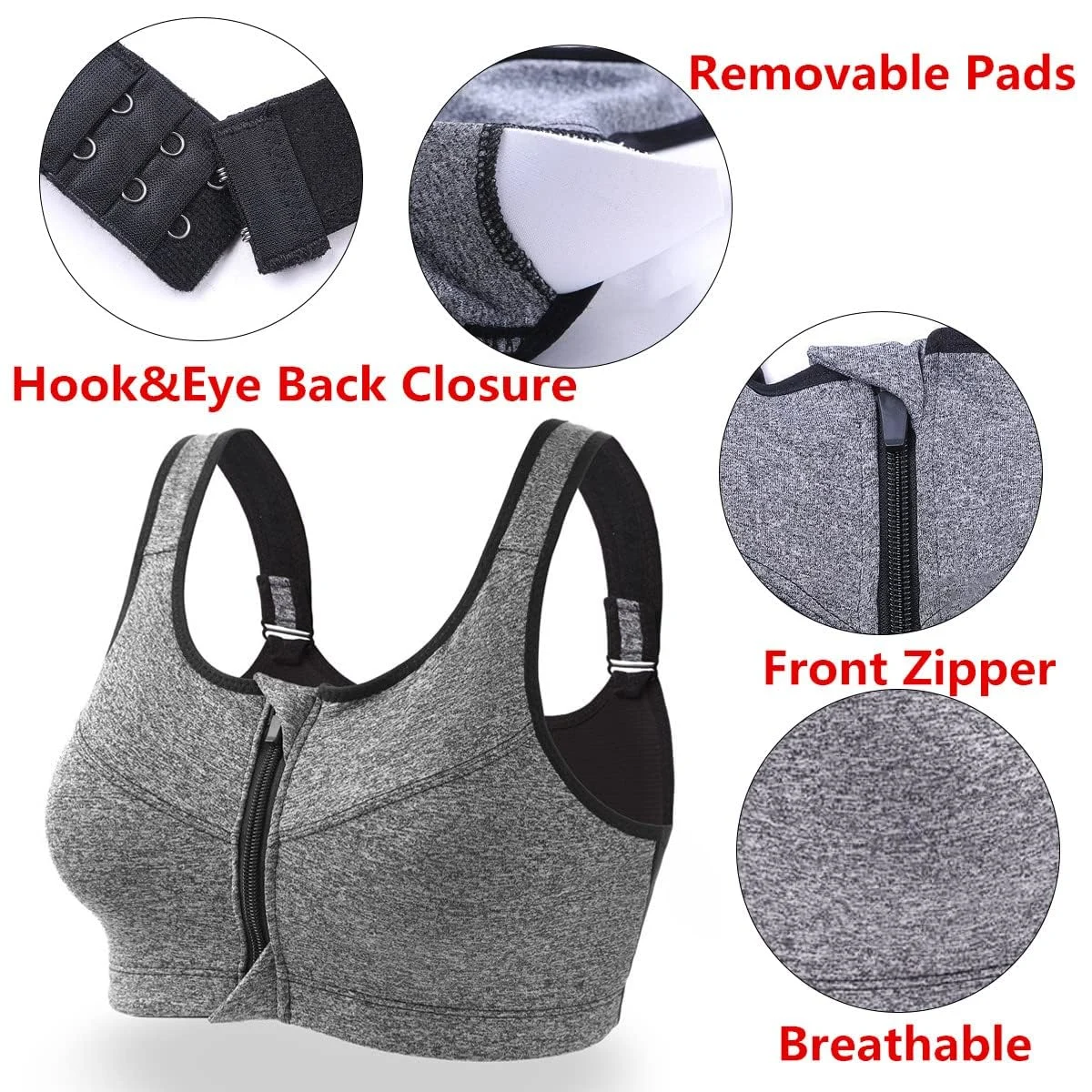 zip front sports bra 4