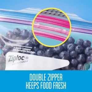 ziploc quart freezer bags 3
