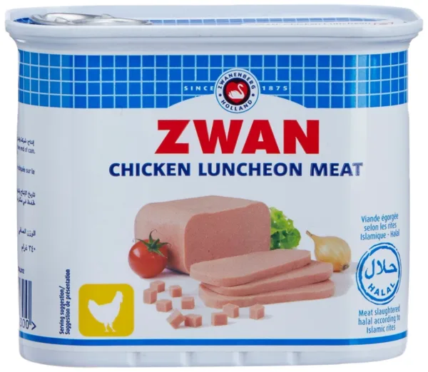 zwan chicken luncheon meat 1