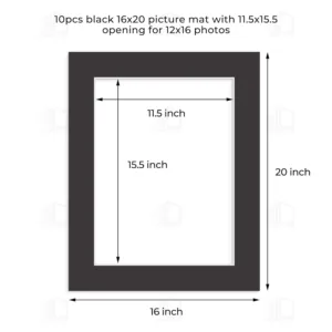 16x20 photo mat 2