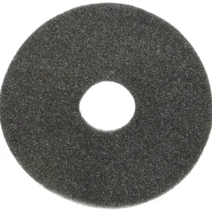 This is a black, plastic PAMLER 3-tier bar glass rimmer with compartments for salt and sugar.