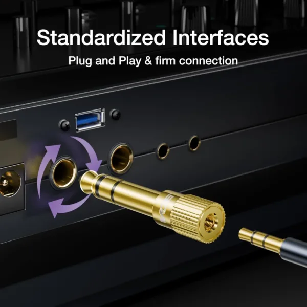 6.35mm 3.5mm adapter 5