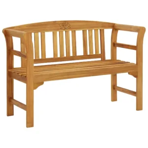 acacia wood garden bench 1