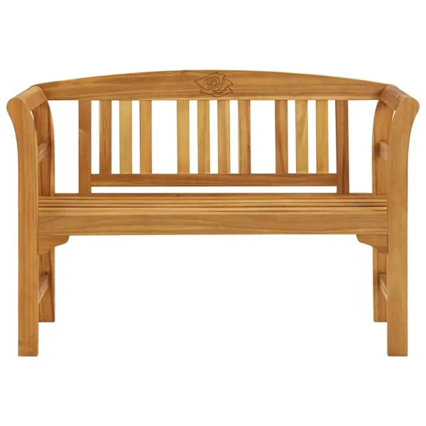 acacia wood garden bench 3