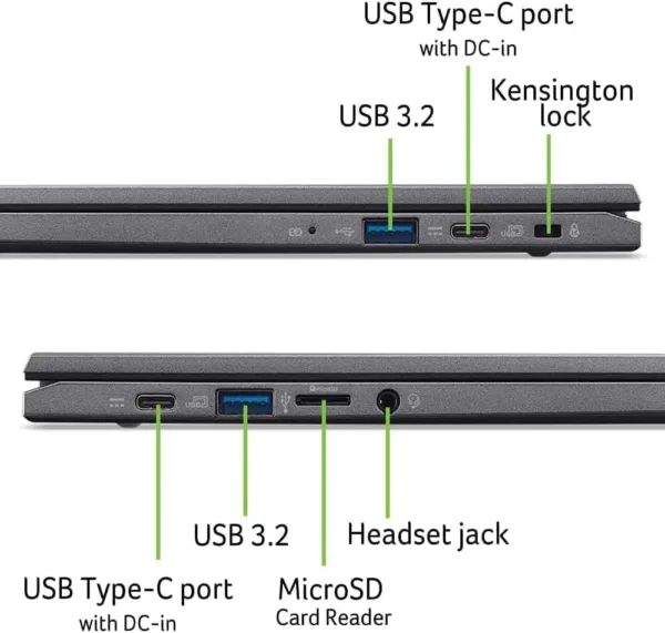 The Acer Chromebook Plus 514 touchscreen laptop features an Intel i3-N305 processor, 8GB of RAM, a 512GB SSD, and a vibrant 14-inch FHD display, offering powerful performance and ample storage for seamless multitasking.