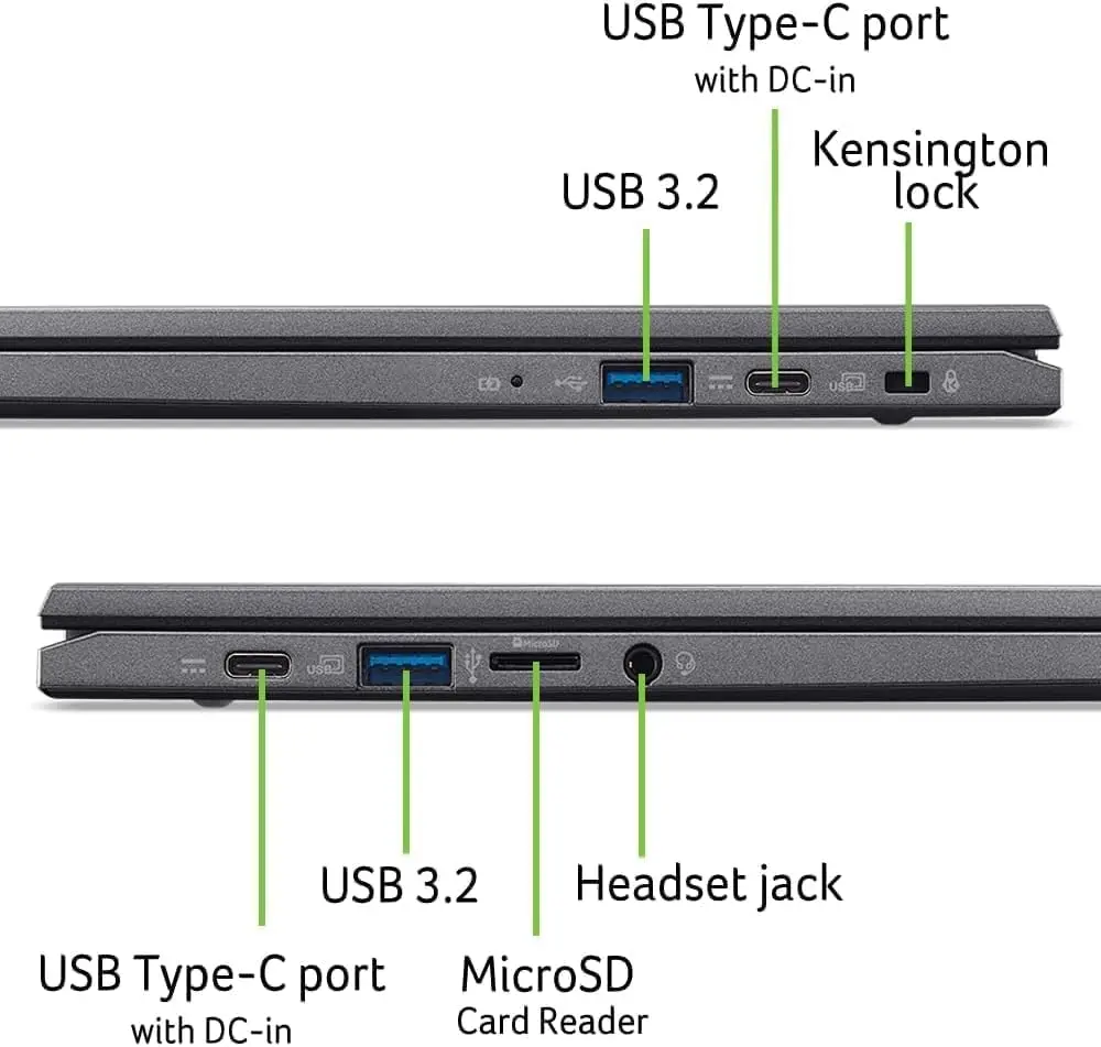 The Acer Chromebook Plus 514 touchscreen laptop features an Intel i3-N305 processor, 8GB of RAM, a 512GB SSD, and a vibrant 14-inch FHD display, offering powerful performance and ample storage for seamless multitasking.