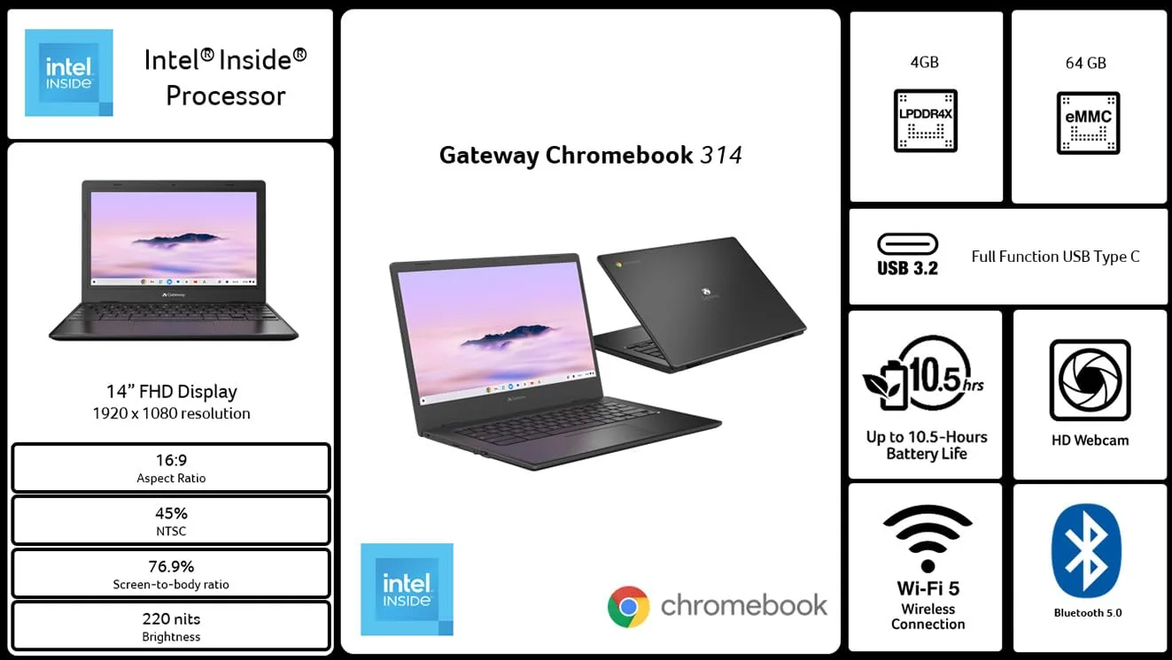 acer gateway chromebook 14 6