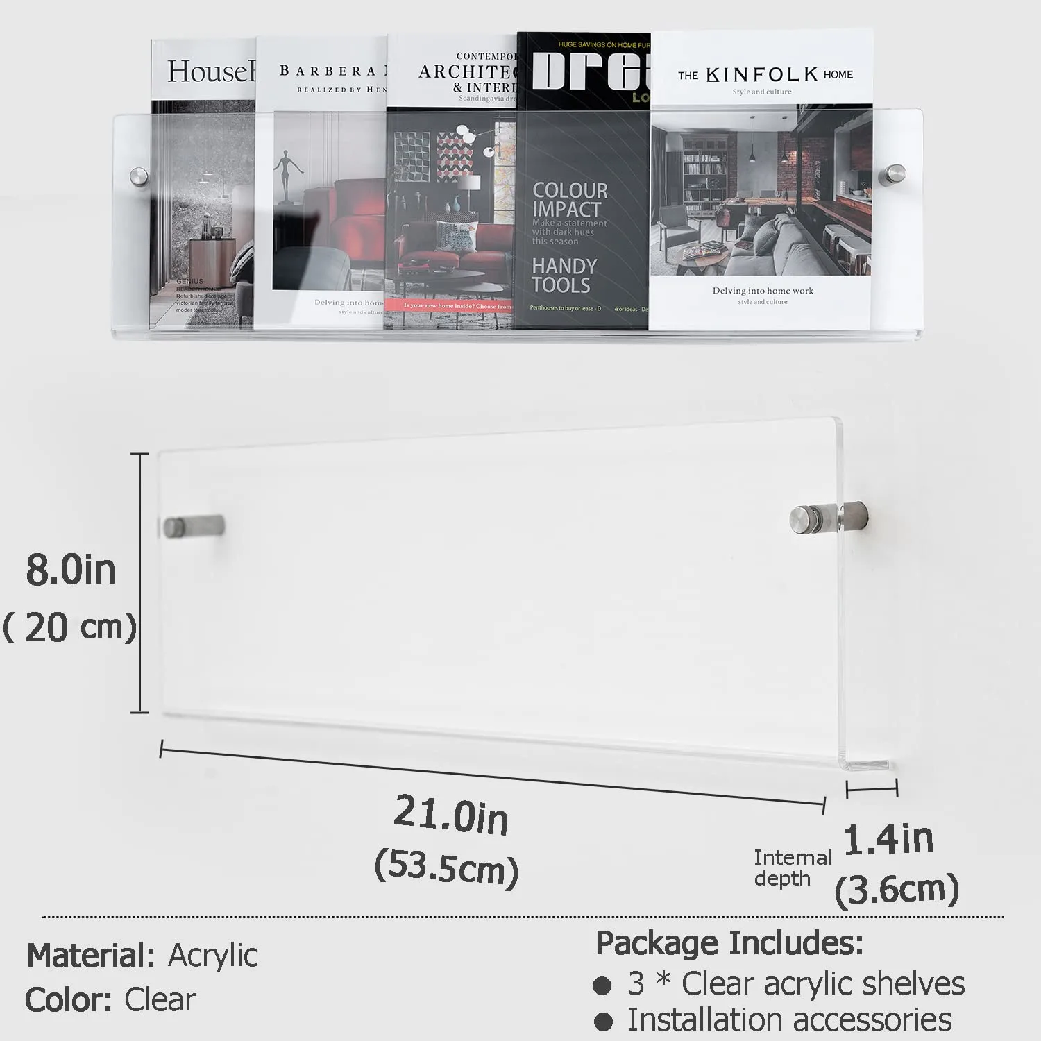 acrylic brochure holder 2