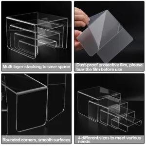 acrylic display risers 3