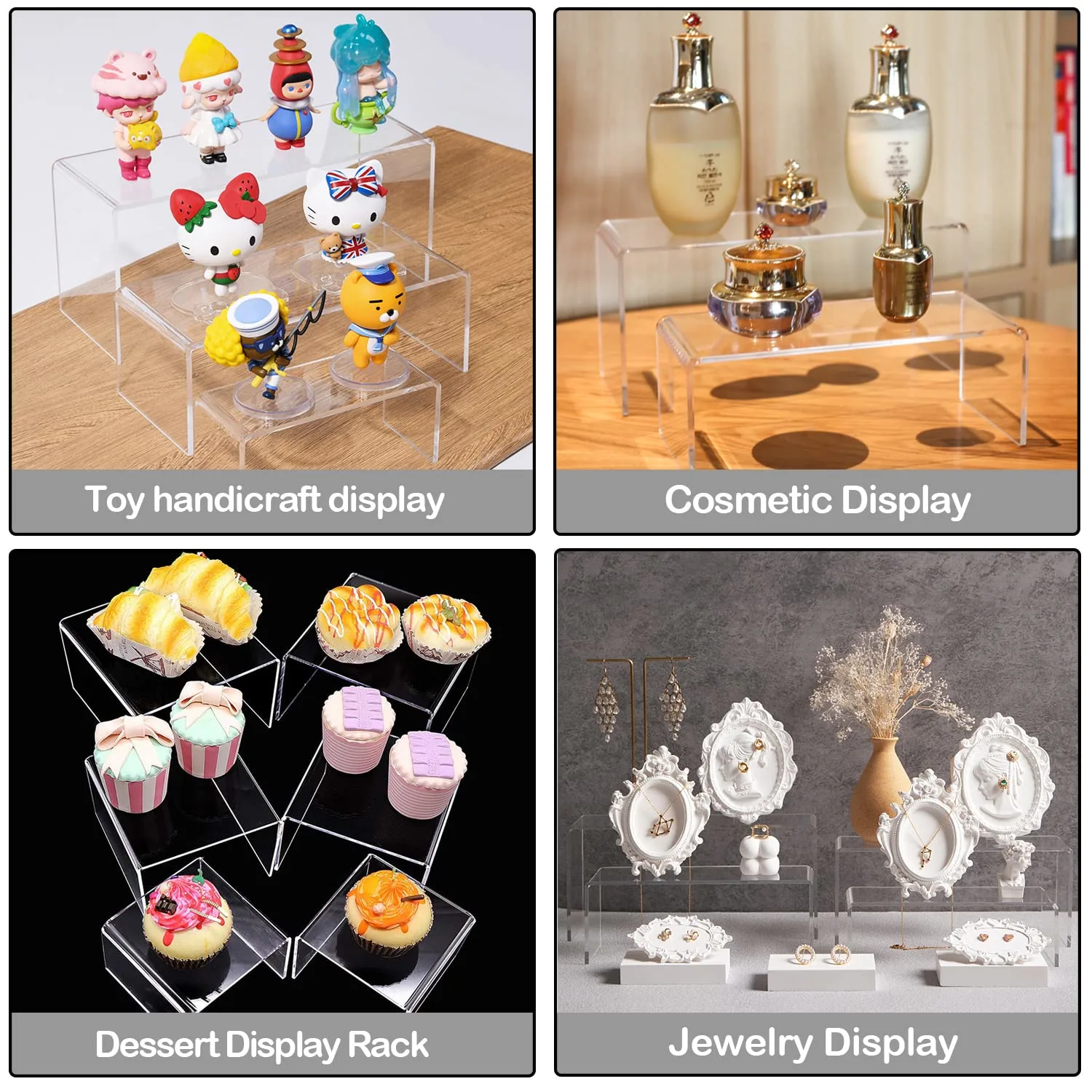 acrylic display risers 6