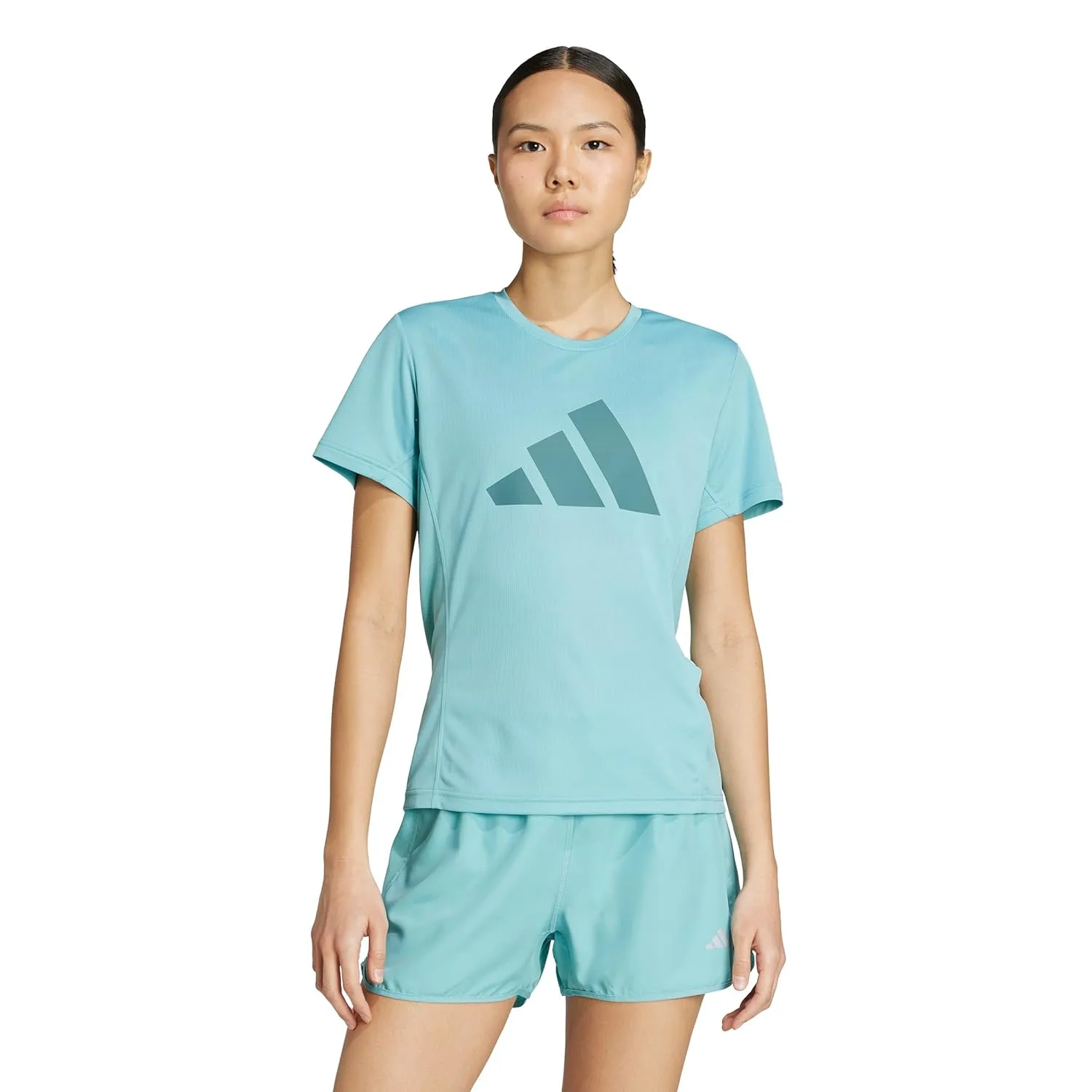adidas womens run tee 2