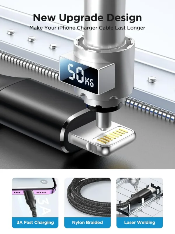 aioneus iphone charger 3m 5