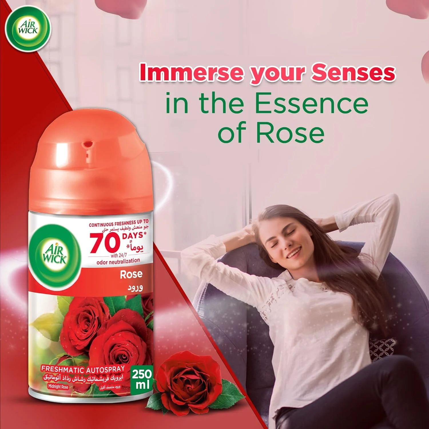 air wick freshmatic rose 4