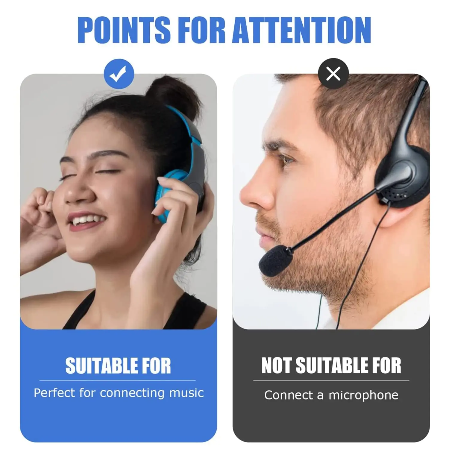 This 3-pack of gold-plated airplane headphone adapters converts a standard 3.5mm male plug to a 3.5mm female stereo jack, providing high-fidelity sound during flights and compatibility with various headphones.