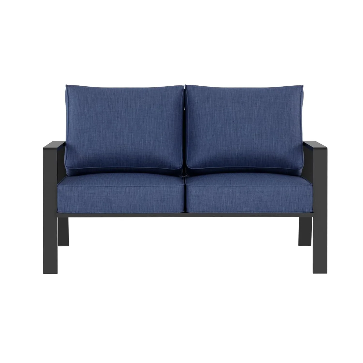 aluminum outdoor loveseat sofa 1