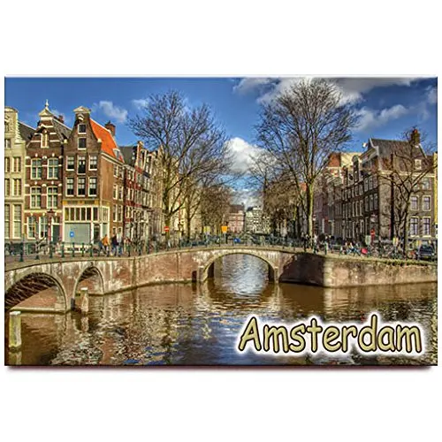 amsterdam fridge magnet 1