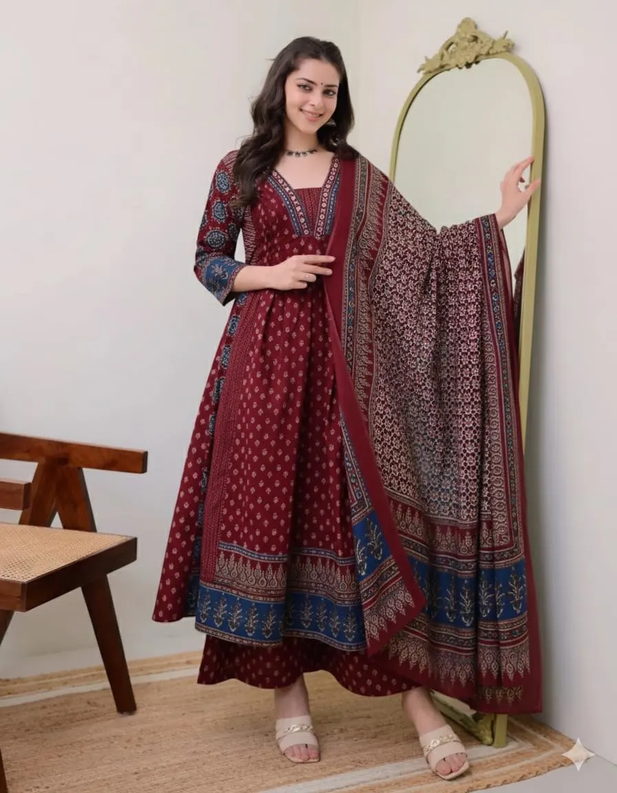anarkali kurta set 4