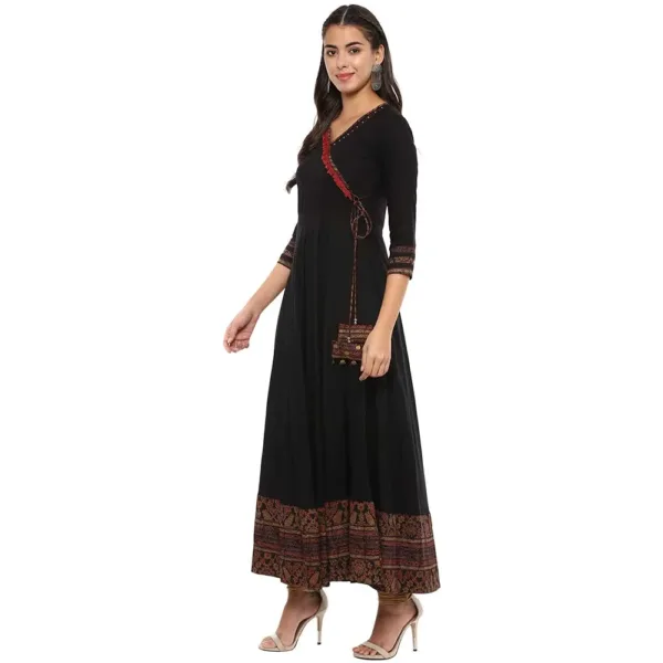 anarkali kurta women rayon 2