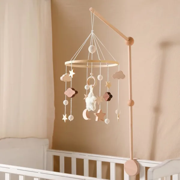 baby crib mobile boho 3