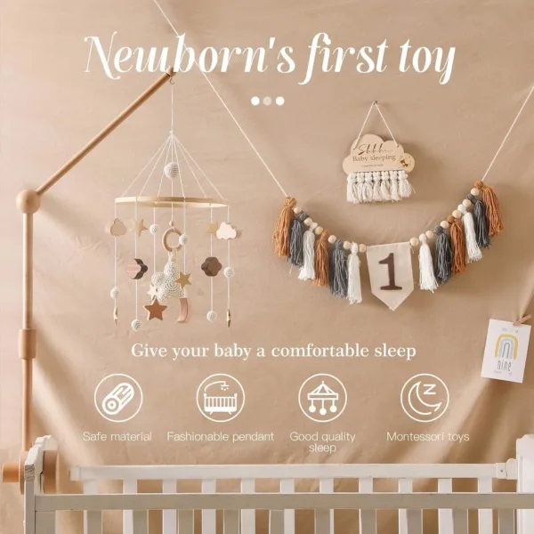 baby crib mobile boho 4