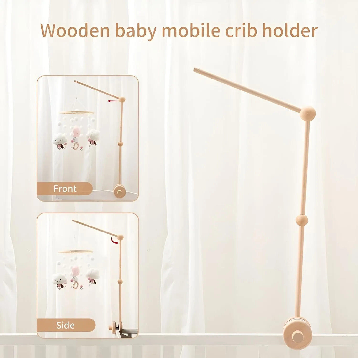baby crib mobile holder 2