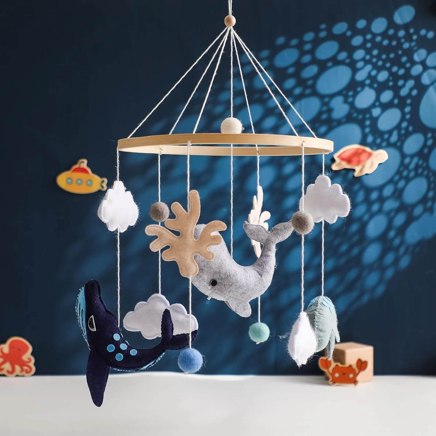 baby mobile crib ocean 7