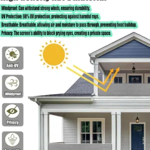 balcony privacy screen grey 3