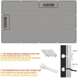 balcony privacy screen grey 4