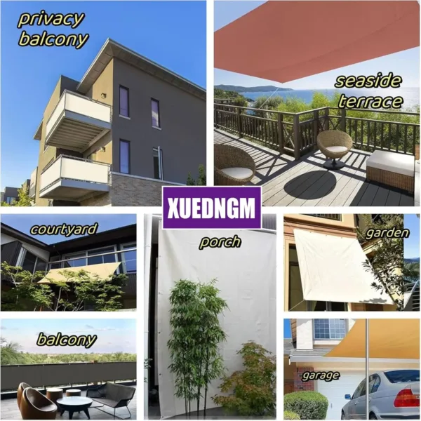 balcony privacy screen grey 7