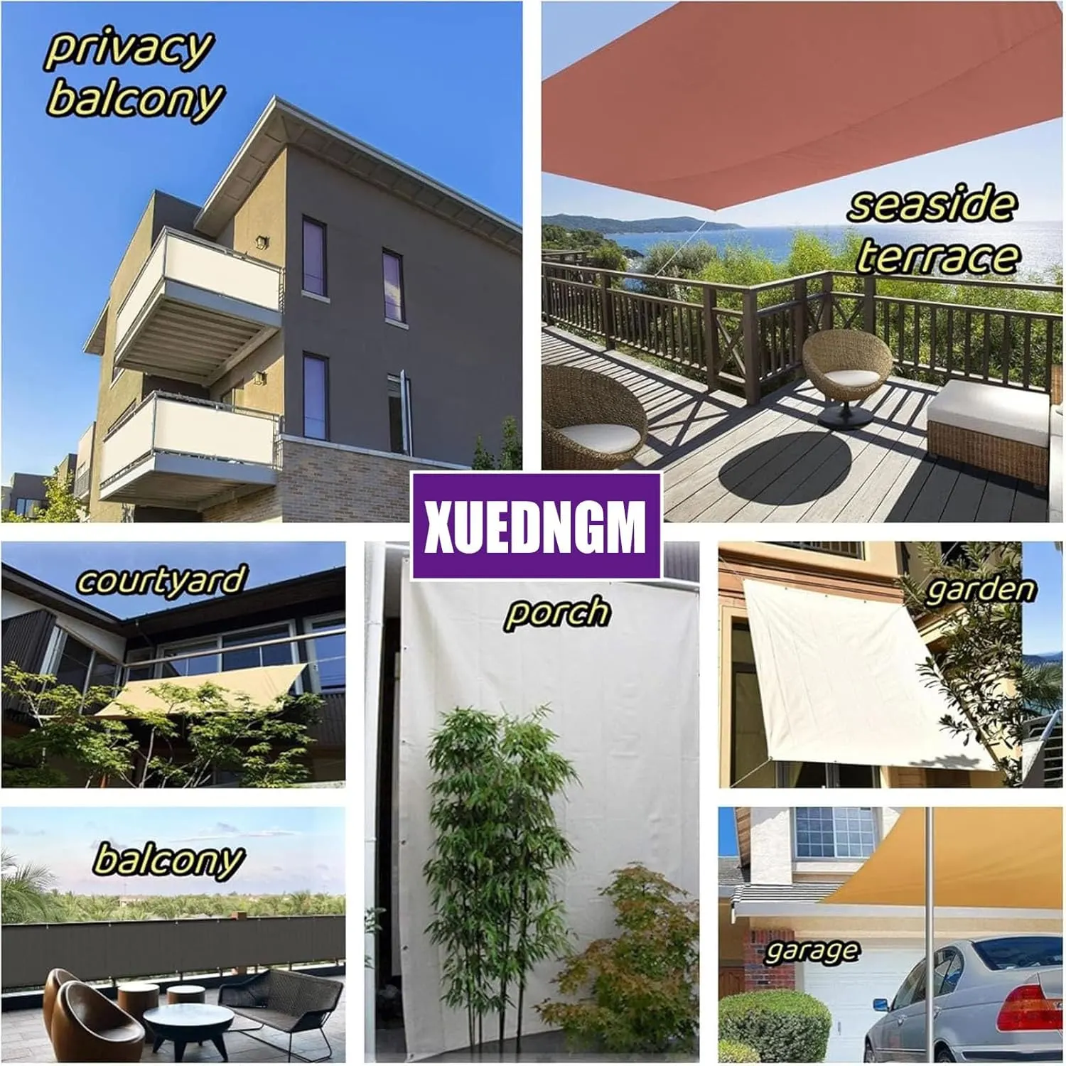 balcony privacy screen grey 7