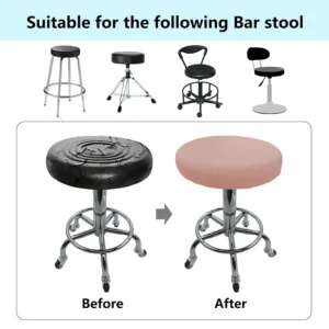 bar stool covers round 5
