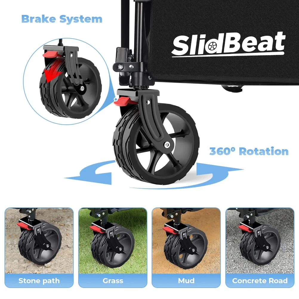 beach wagon folding wagon 4