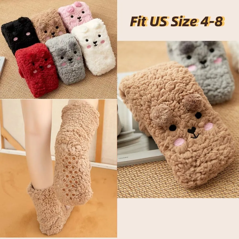 bear slipper socks women 4