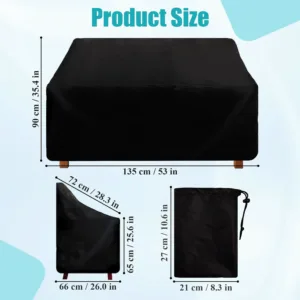 bench cover waterproof outdoor 2