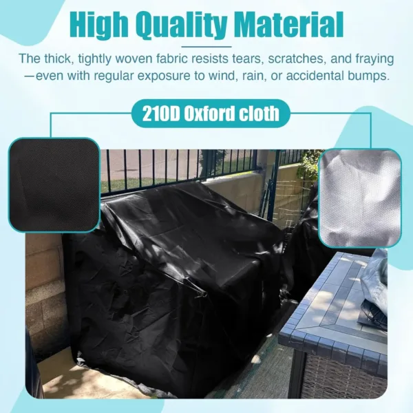 bench cover waterproof outdoor 3